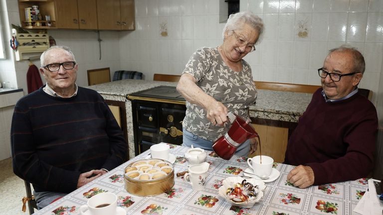 La tranquila vida en la aldea de los tres últimos habitantes de Piegalbo