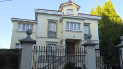 El palacete que sufri� un intento de ocupaci�n en Muros del Nal�n