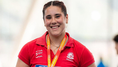 Xiana se subi&oacute; al podio en Sabadell