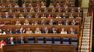 Sesión plenaria del 21 de septiembre en el Congreso de los Diputados.