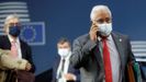 El primer ministro portugués, António Costa, durante la cumbre europea del pasado viernes.