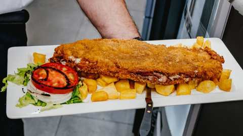 Cachopo de la sidrera Sobiagu