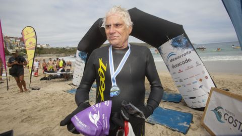 Juan José Delgado, el más veterano de la cita, completó los 3.000 metros a sus 84 años