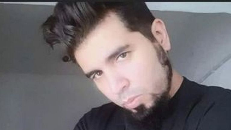 Fernando Andrés Sabag Montiel, el hombre que intentó matar a Cristina Fernández de Kirchner, en una imagen de sus redes sociales