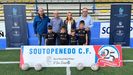 Presentacin de las finales en el campo de Soutopenedo.