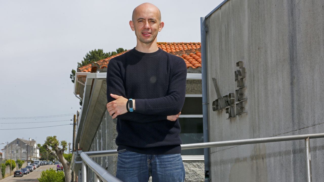 <span lang= gl >Francisco Leiro, o candidato do BNG en Sanxenxo.</span>