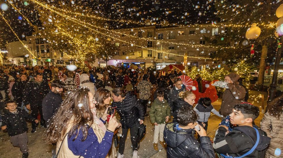 As� fue el encendido de A Laracha el a�o pasado: �habr� que verlo este 2025!