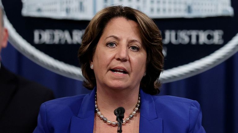 La vicefiscala general, Lisa Monaco, durante su comparecencia de este martes