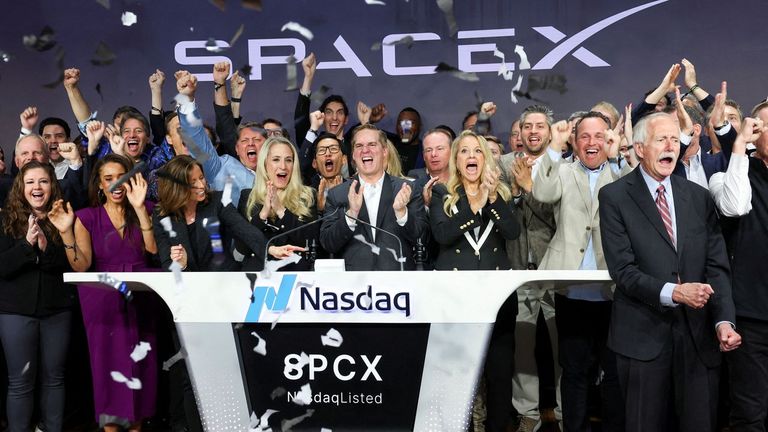 SpaceX hace historia en bolsa con un estreno cimentado sobre promesas