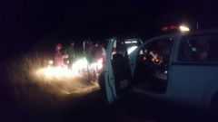 Los excursionistas fueron localizados a las 4.30 de la madrugada