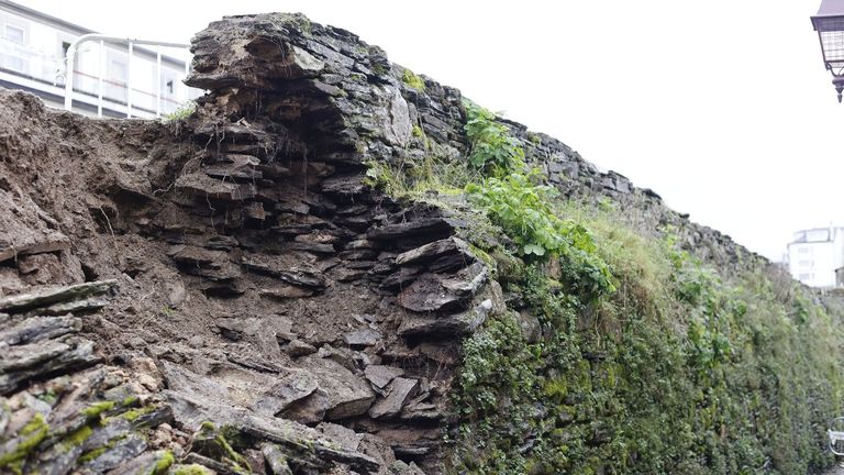 La reparación de la Muralla de Lugo servirá para entender mejor su estructura
