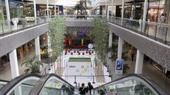 Interior del centro comercial Oden