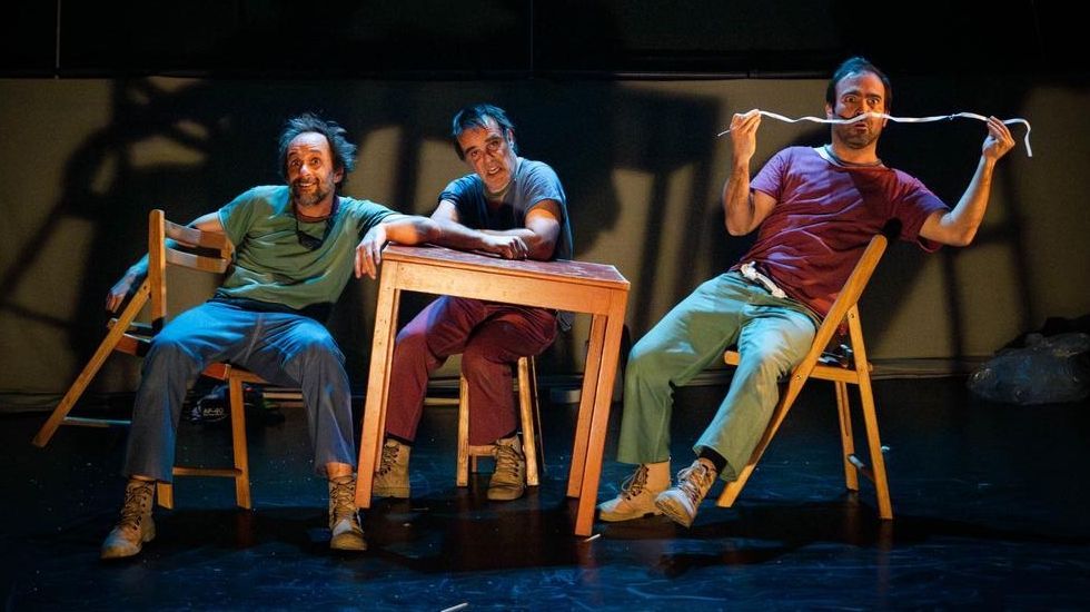 Tres homes, tres actores, levan &aacute; escena este gran cl&aacute;sico dos nosos e vellos tempos