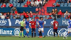 Carlos Martinez Christian Fernandez Osasuna Real Oviedo El Sadar