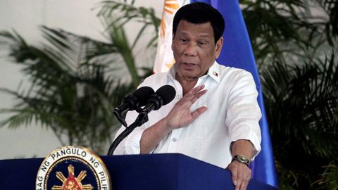 El presidente de Filipinas Rodrigo Duterte declar que los pases europeos no conocen la problemtica de su pas