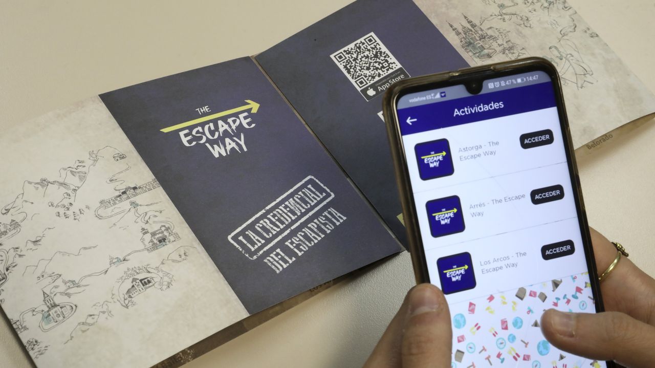 La credencial se obtiene en la oficina de turismo y se escanea con una aplicacin gratuita