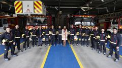 Lugo tienedoce nuevos bomberos con plaza fija