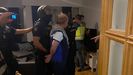 Momento de la detención de Hugo Carvajal