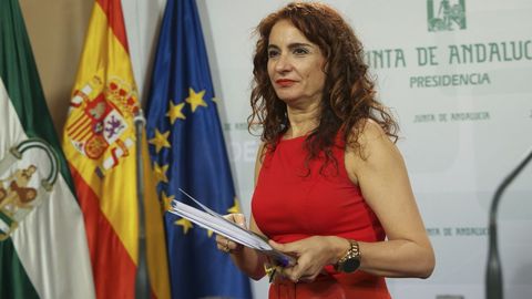 Mara Jess Montero, consejera de la Junta de Andaluca, ser la nueva ministra de Hacienda