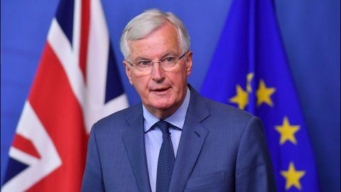 El negociador europeo Michel Barnier