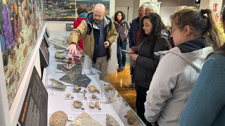 El único museo gallego de geología cumple 15 años en Quiroga