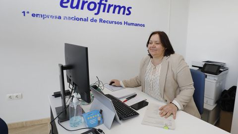 Beln Pena, directora en Viveiro de la empresa de trabajo temporal Eurofirms