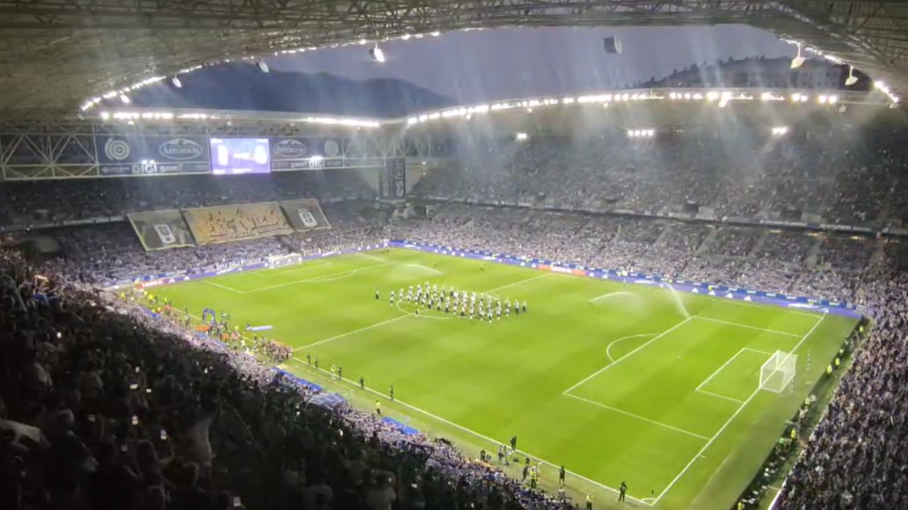 Un aficionado del Oviedo, arrestado por cánticos racistas contra jugadores del Real Madrid