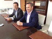 El regidor y el teniente de alcalde de Cervo comparecieron hoy en rueda de prensa