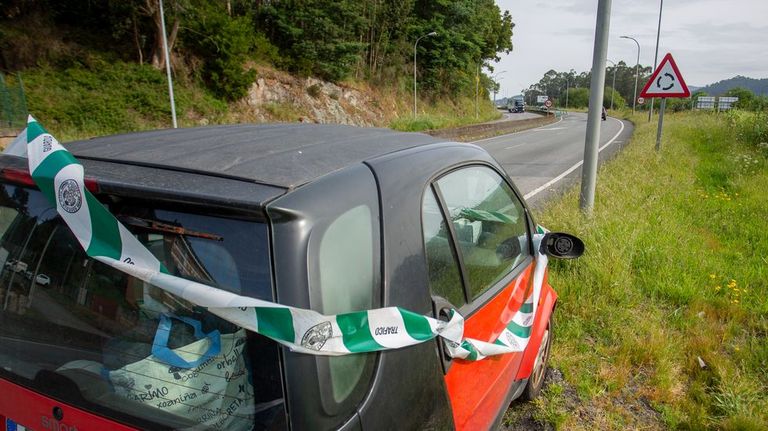 Un posible crimen tras el atropello de Pontevedra: iban en un coche y un tráiler, pararon a discutir y el camionero arrastró al otro conductor hasta matarlo