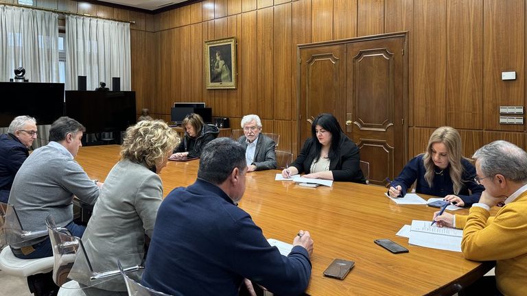 Junta de Gobierno en la Diputación de Ourense.