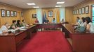 Reunin de los alcaldes de los cuatro municipios con personales responsables de sus reas de empleo