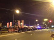 La manifestaci�n arranc� de la Palloza y acab� ante la Delegaci�n del Gobierno