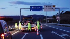 Control de fronteras entre Espaa y Portugal