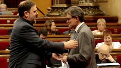 ERC se ofrece para entrar en el Gobierno cataln y Mas les da largas