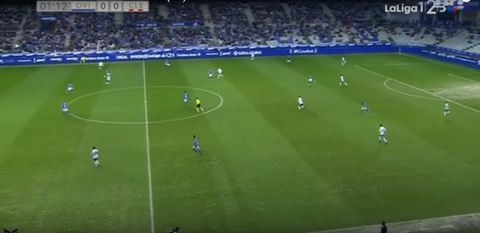 Presi�n a todo el campo del Oviedo en el encuentro de ida