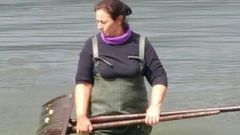 Susana Silva, mariscadora de Cabo de Cruz