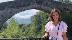 Paula Echevarra en Cangas de Ons