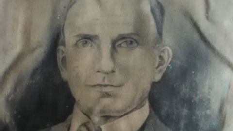 Retrato de Gervasio González Rodríguez, natural de Ribas de Sil