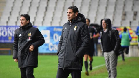 Fernando Hierro en el Real Oviedo-Lugo