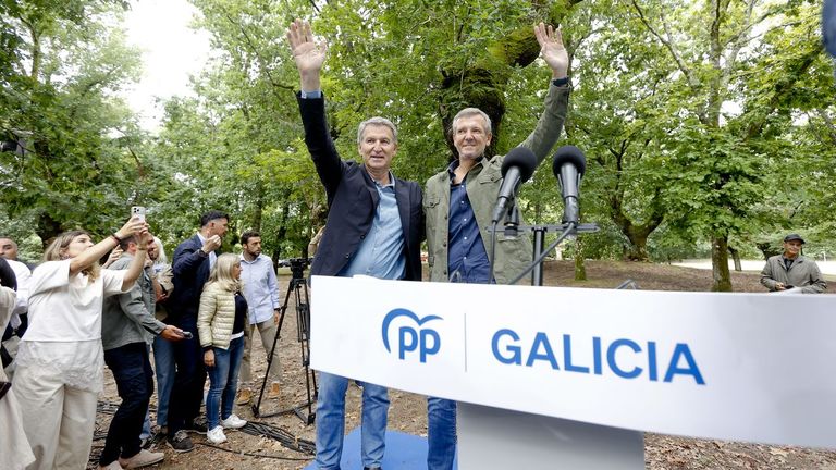 Feijoo censura en Galicia a Pedro Sánchez por el «abandono» de Ceuta: «Habrá consecuencias»