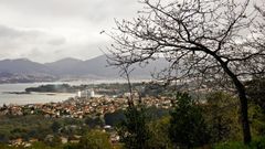 Vista rea de la zona de Samil, en Vigo
