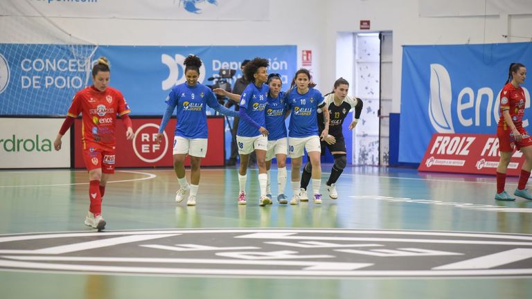 Al Poio Pescamar se le hace grande el Melilla, ahora más líder (0-2)