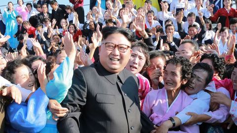 Kim Jong-un, en una foto facilitada por el rgimen de Piongyang