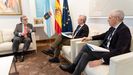 Reunión entre el presidente de la Xunta y el responsable de Alcoa España
