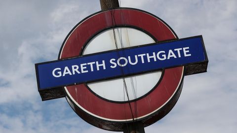 La estación de Southgate, en Londres, bautizada durante el último mes como el seleccionador de fútbol inglés