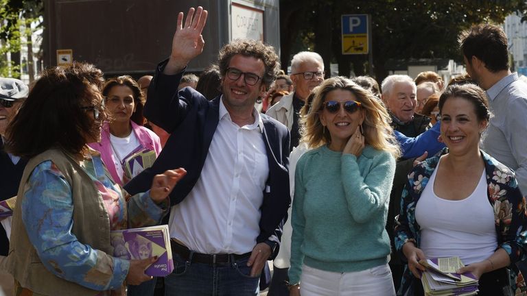Yolanda Díaz incorpora como asesor a José Manuel Sande, excandidato de Podemos en A Coruña