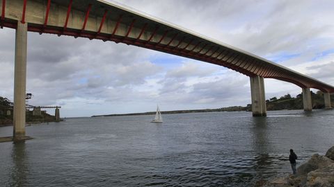 Puente de los Santos, que une Galicia y Asturias