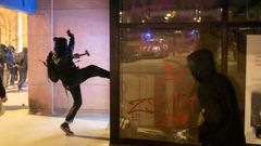 Disturbios en Girona