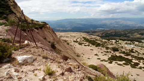 Imagen de archivo de una mina en la provincia de Ourense