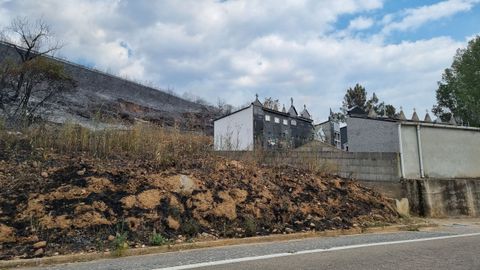 Cementerio de A Veiga de Cascallá, en Rubiá